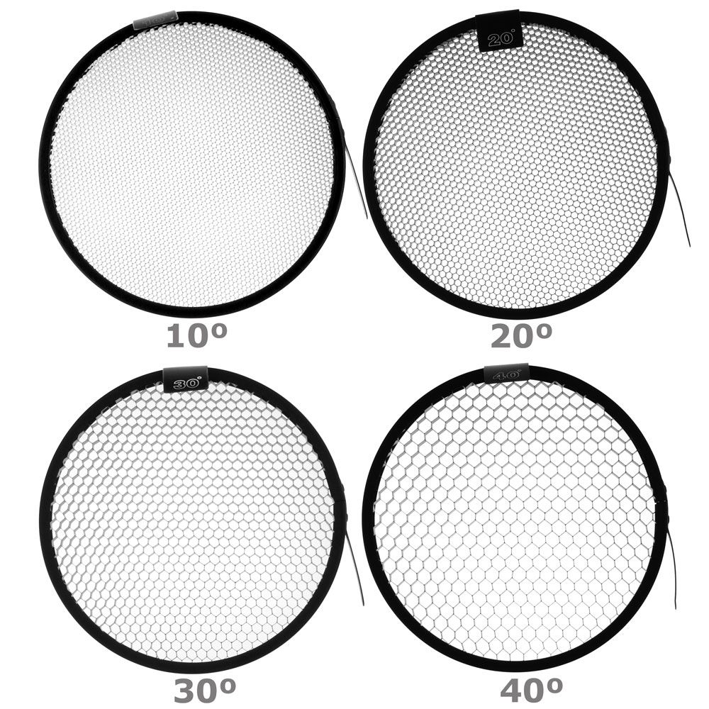KIT  com 4 Colmeias 180mm - 10º, 20º, 30º e 40º